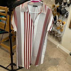V ery shirt dress size m. Never worn
